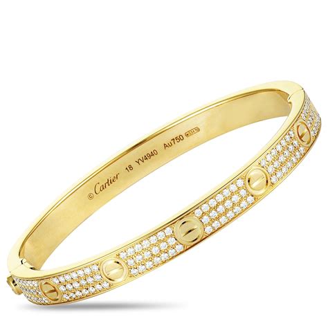 cartier bangles with diamonds|cartier bracelet full diamond.